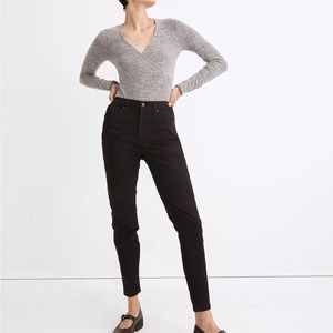Madewell 10in black jean